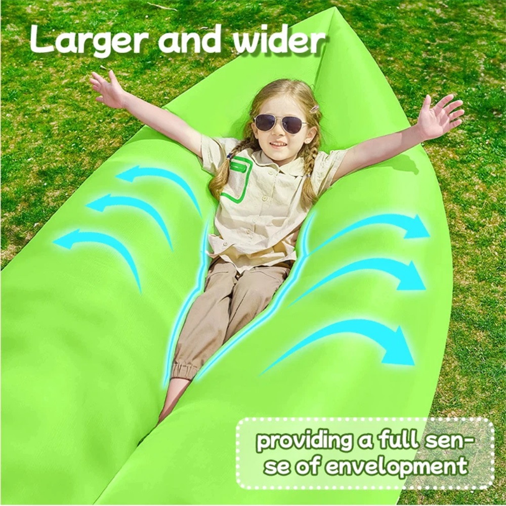 Pool Lounger Inflatable - Portable Air Sofa Waterproof Fast Inflatable