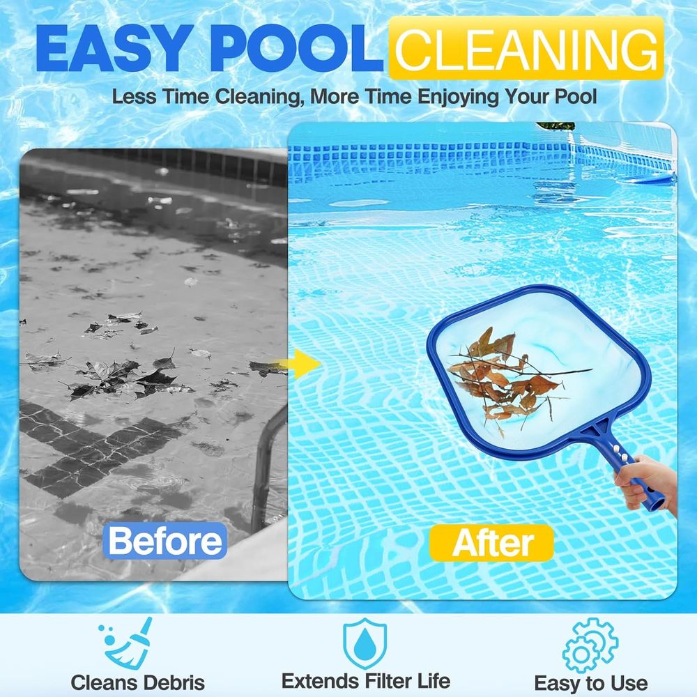 Heavy-Duty Pool Skimmer Net fo - Pool Skimmer Net recension och pris