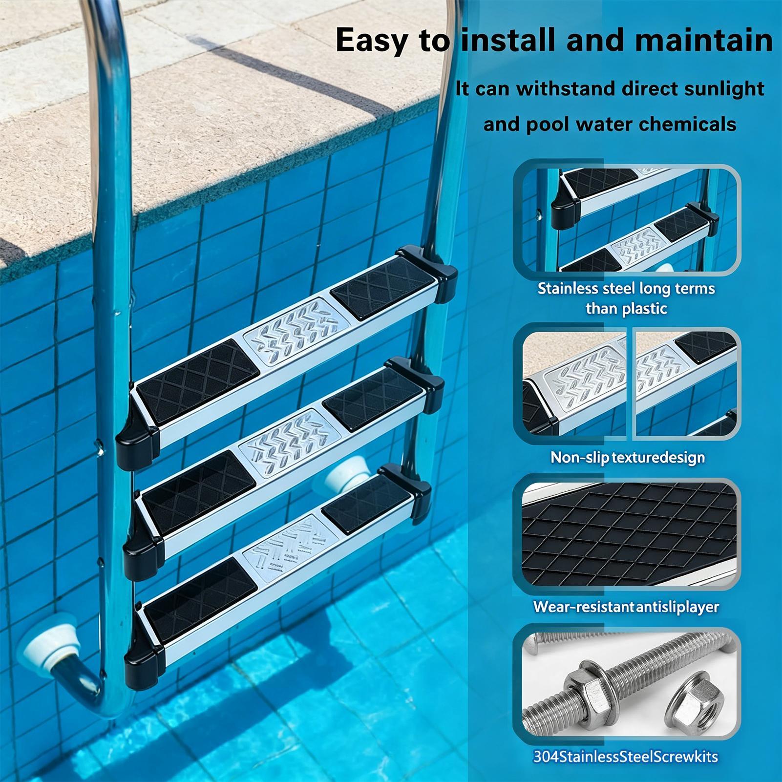 Inground Pool Ladder Steps 1.9 - Pool Ladder Above Ground recension och pris