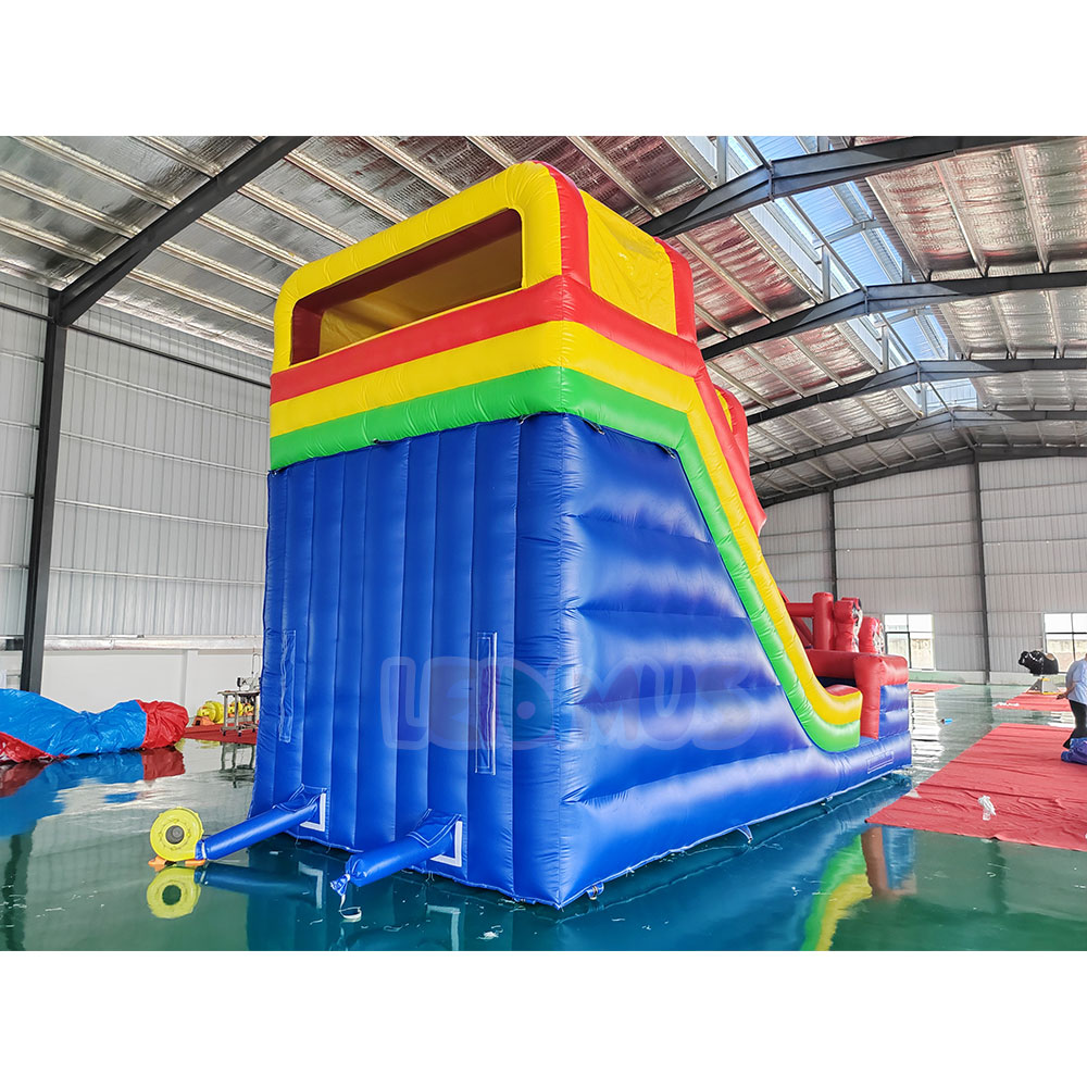 Red and Blue Outdoor Kids Wate - Water Slide Inflatable recension och pris