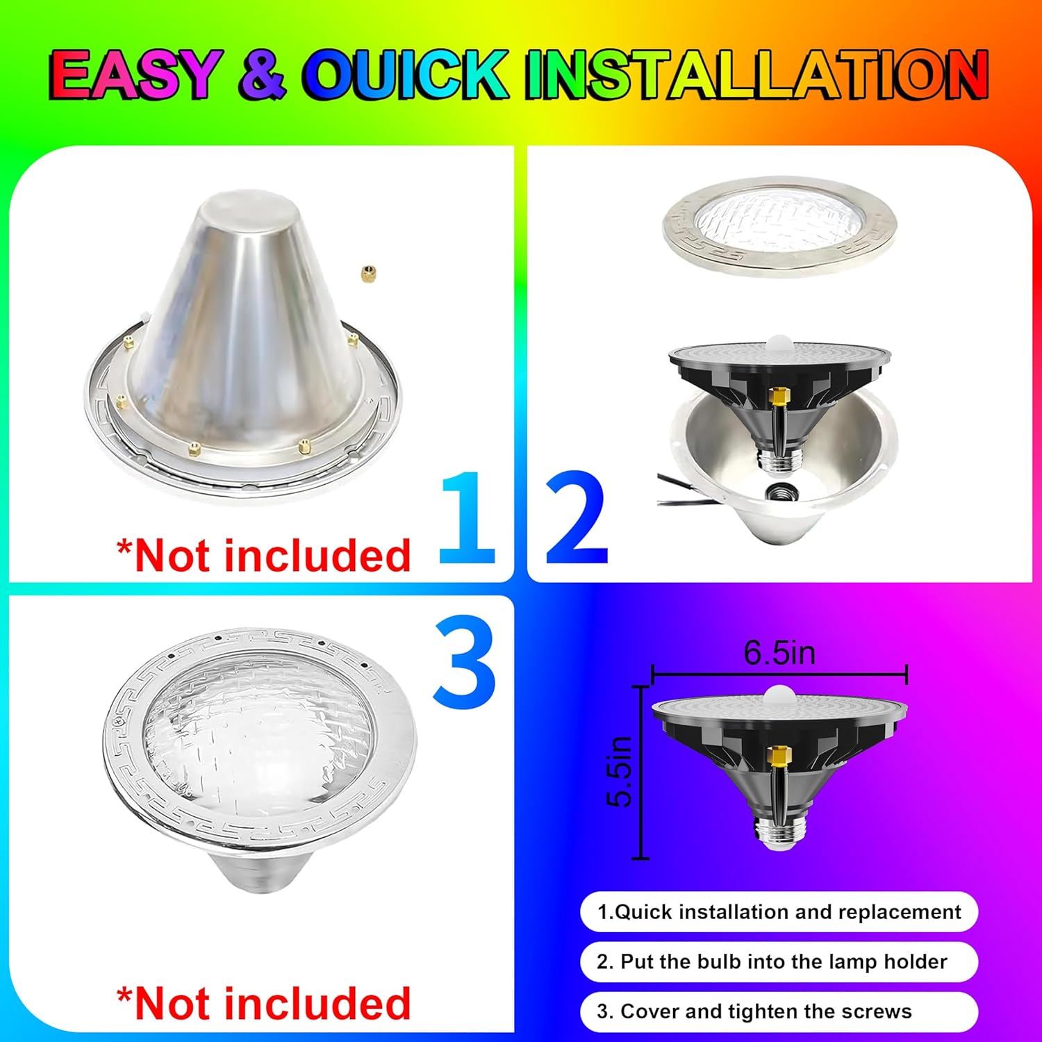 Solar Pool Lights All Season M - Pool Light Solar Rechargeable recension och pris