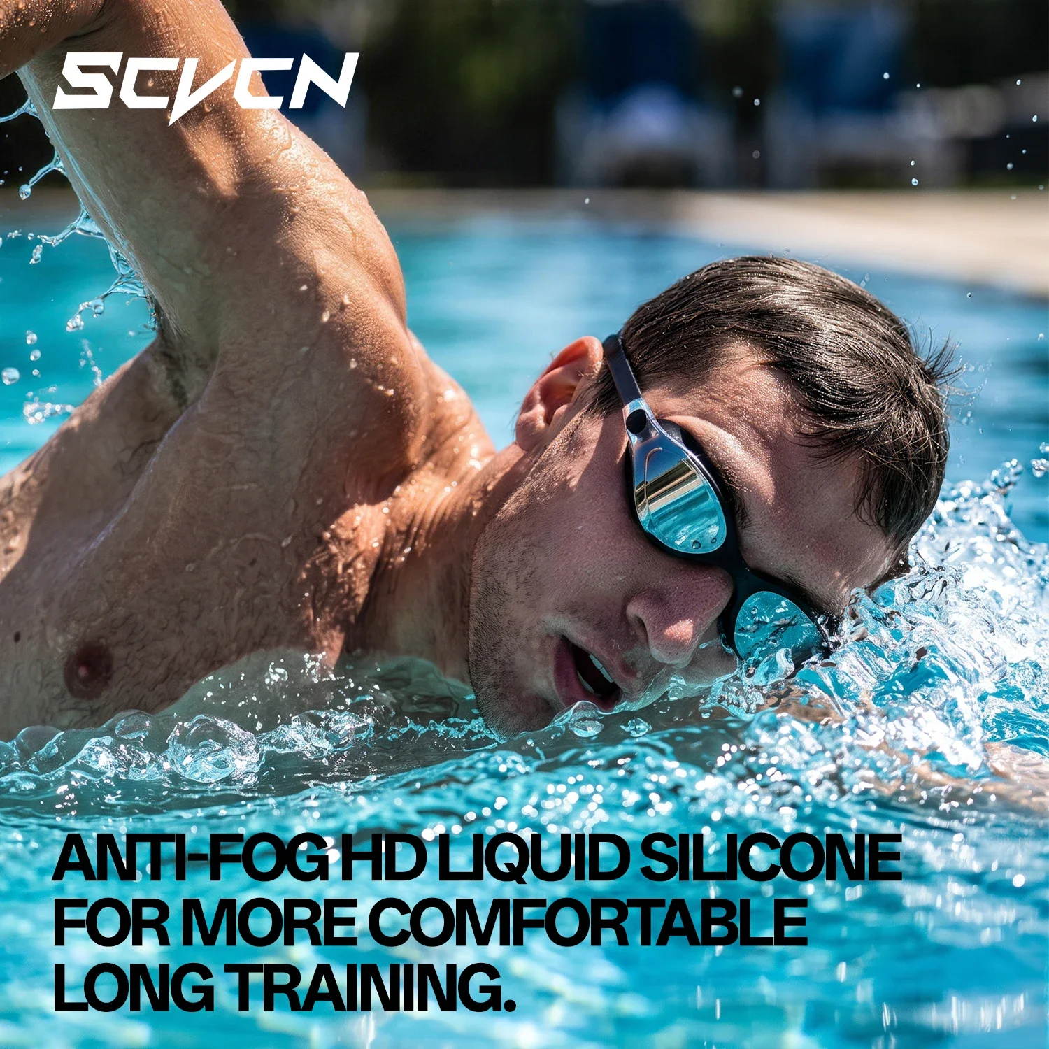 SCVCN New Professional Swimmin - Swim Goggles Anti Fog Uv recension och pris