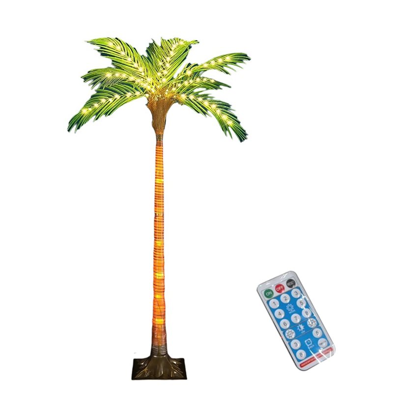 ABRW-Solar Palm Tree Lights Wi - Pool Light Solar Rechargeable recension och pris