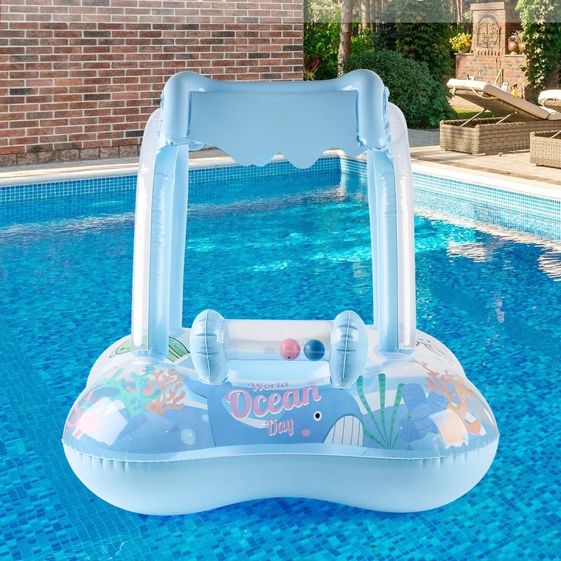 Inflatable Pool Float Lounger  - Pool Float Ring Inflatable recension och pris