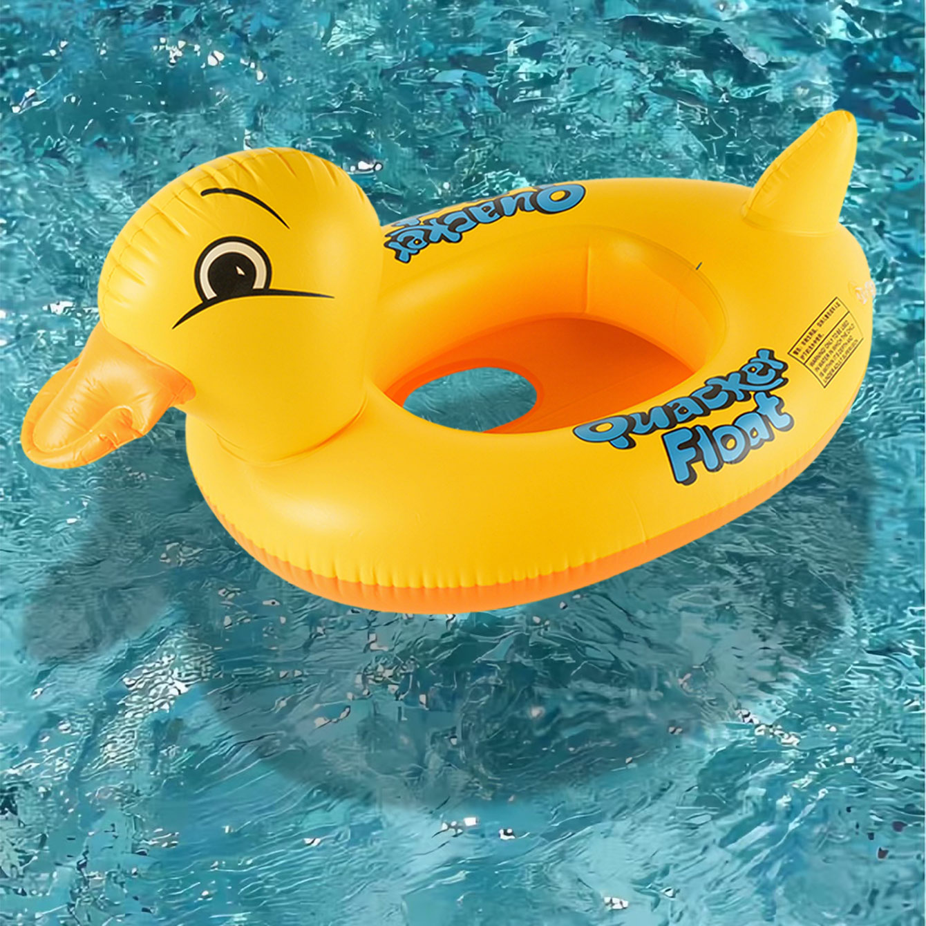 1PC Duck-shaped Thickened Infl - Pool Float Ring Inflatable recension och pris