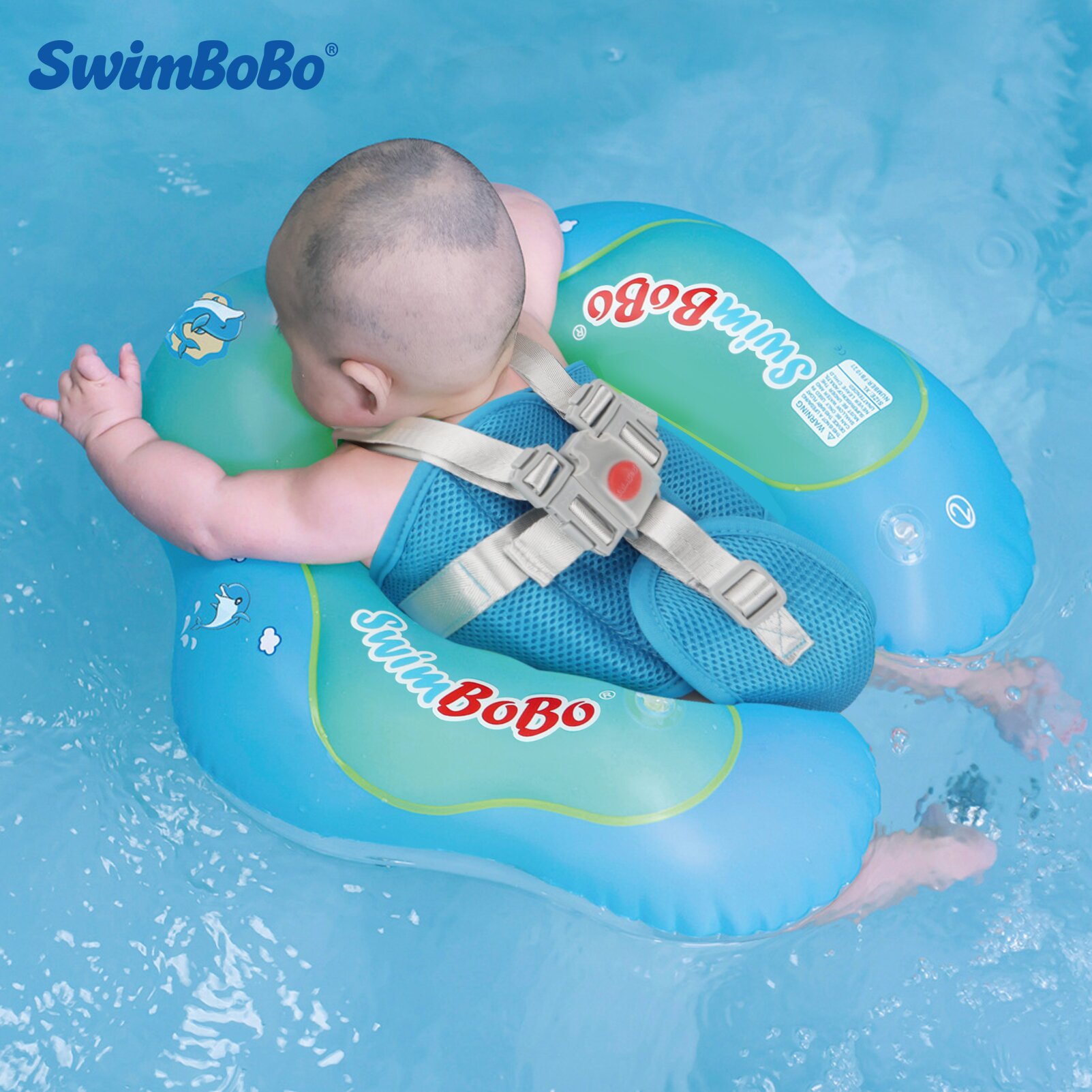 Swimbobo New Upgrade Baby Swim - Pool Float Ring Inflatable recension och pris